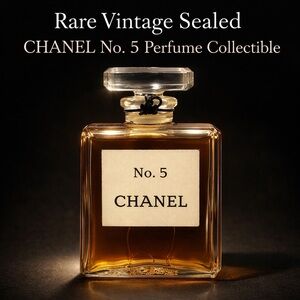 Rare Vintage Sealed CHANEL No. 5 Mini Perfume | Made in France | Collectible